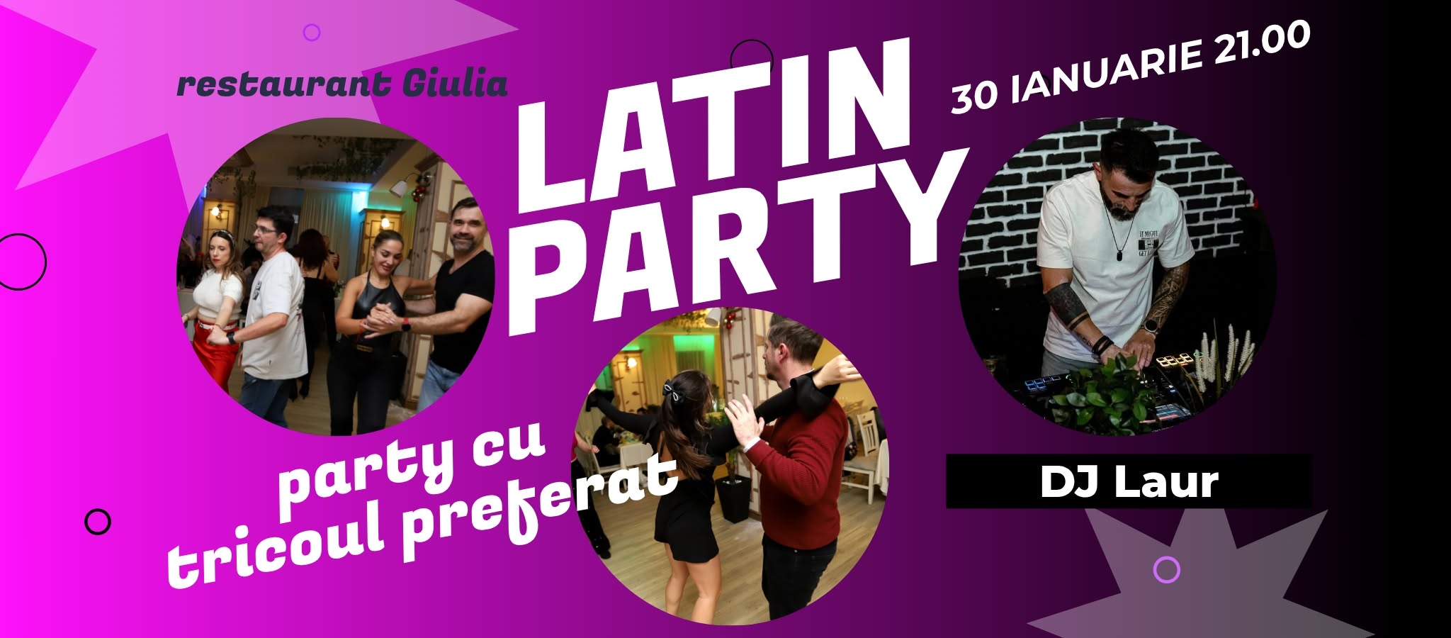 Latin Party cu Tricoul Preferat ⭐ DJ Laur ⭐