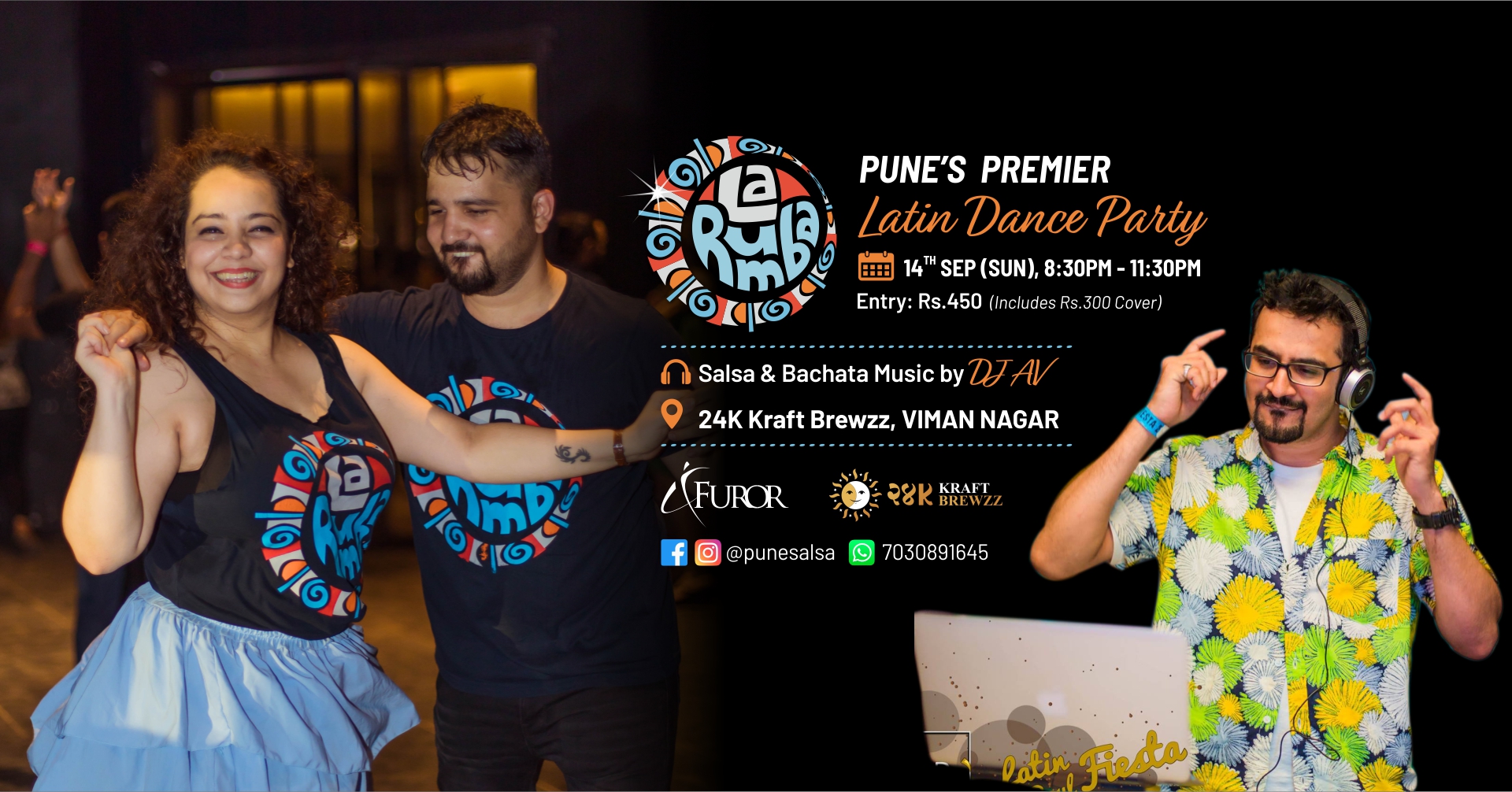 La Rumba in Viman Nagar - Salsa & Bachata Party - 14th Sep 2025