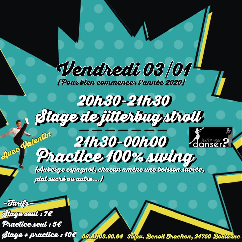 Stage & practice 100% swing