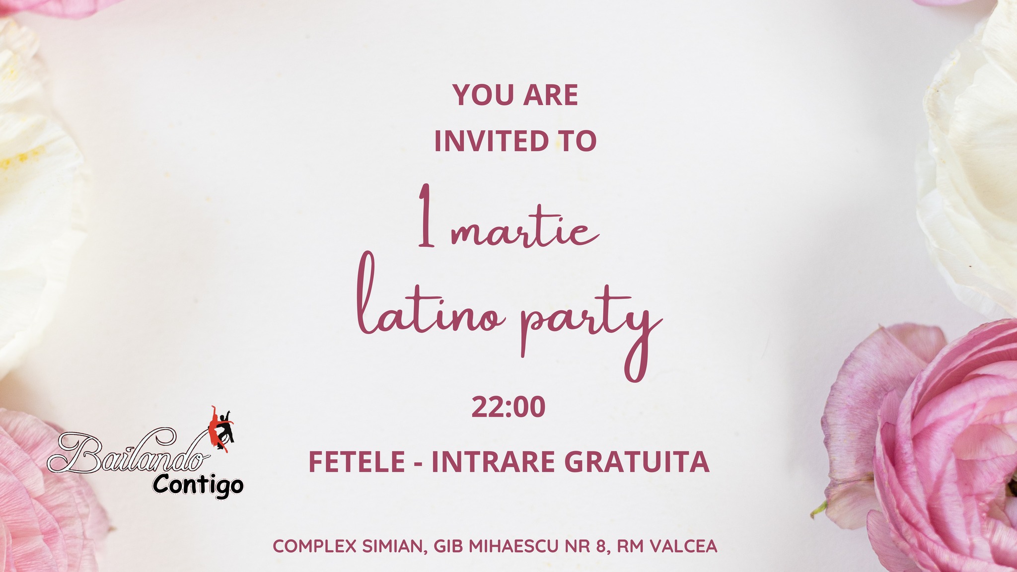 1 Martie Latino Night Party