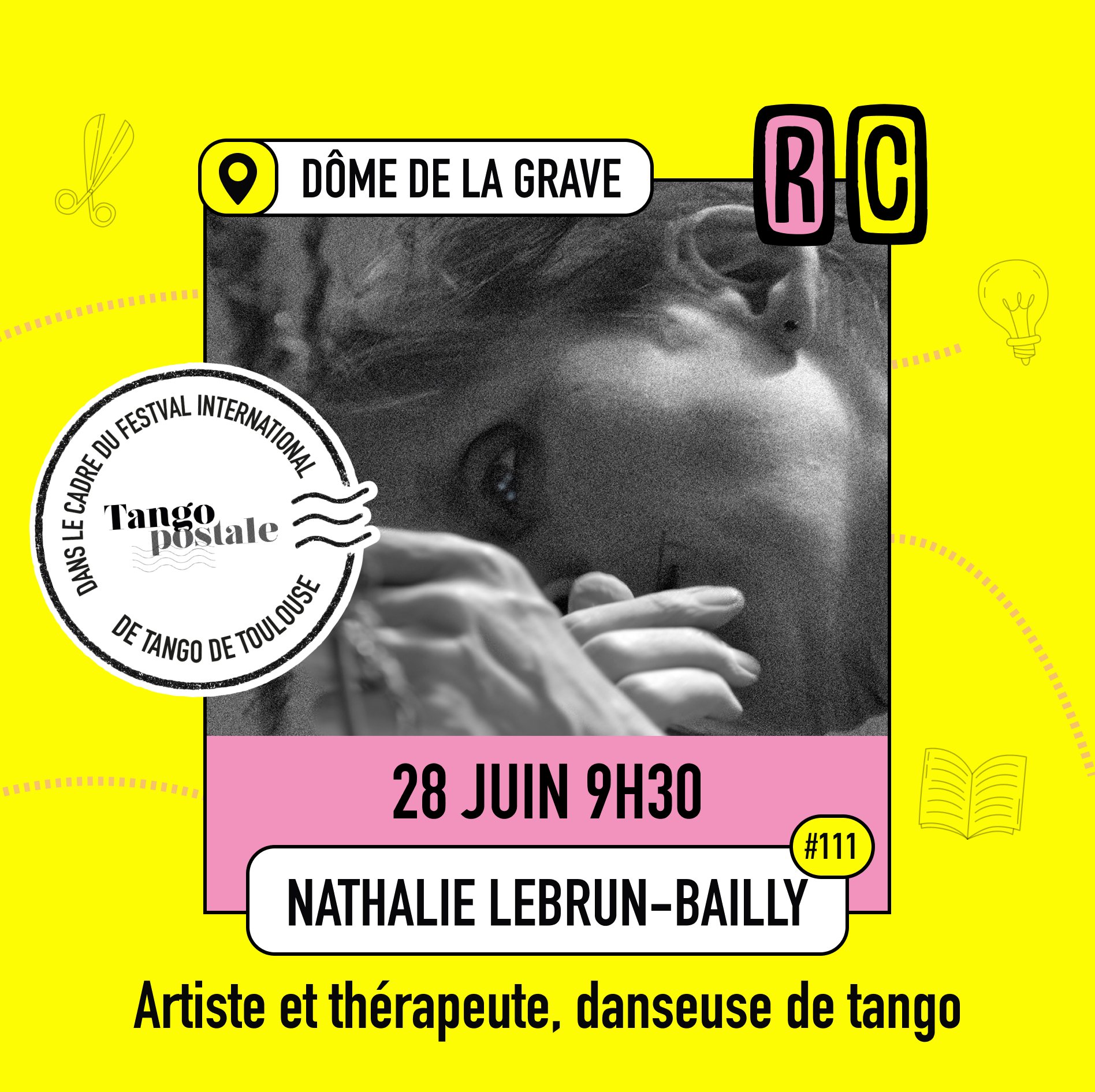 #RC 111 Nathalie Lebrun - Bailly, artiste et thérapeute, danseuse de tango