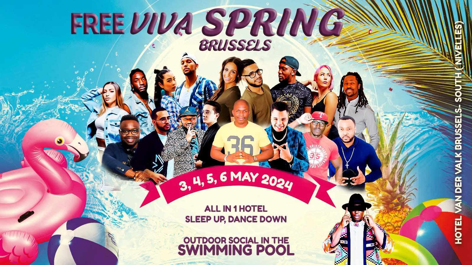 FREE FESTIVAL VIVA KIZOMBA SPRING BRUSSELS 2024 - OFFICIAL, EDITION 4