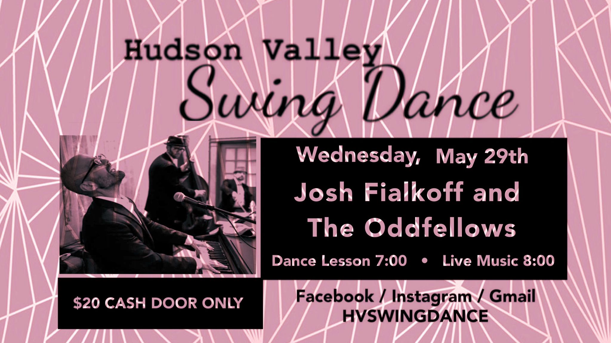 Swing Dance Night in The Garage w Joshua Fialkoff & The Odd Fellows
