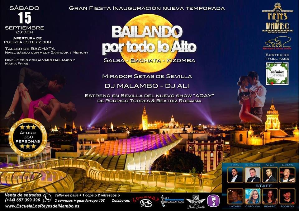 Bailando por todo lo Alto - Saturday 15 September