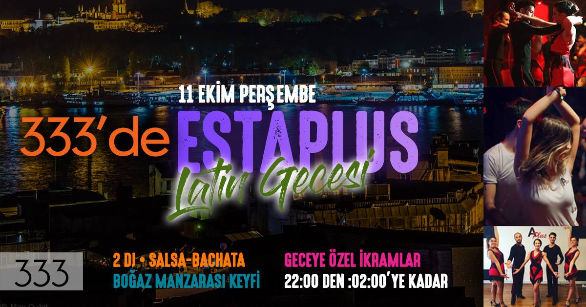 333'de EstaPlus Latin Gecesi