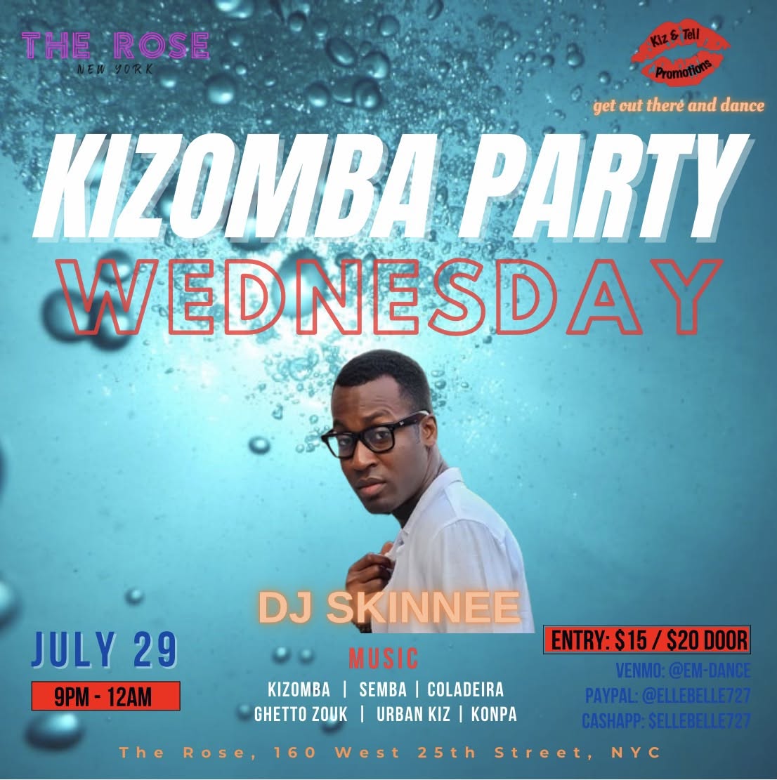 Kizomba Party Wednesday