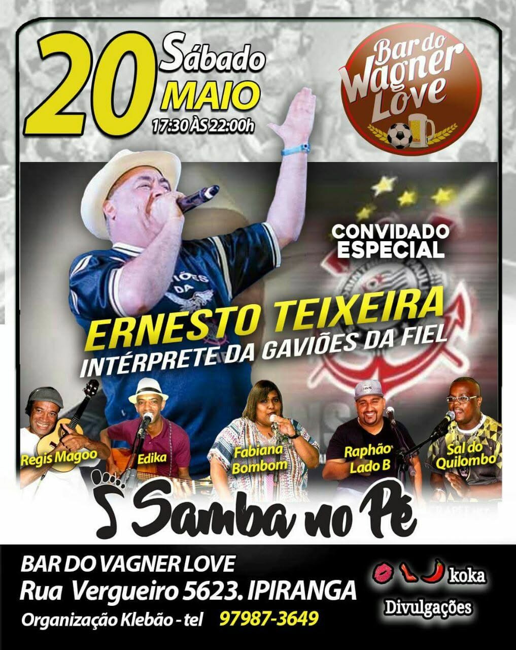 SAMBA NO PÉ NO BAR DO WAGNER LOVE