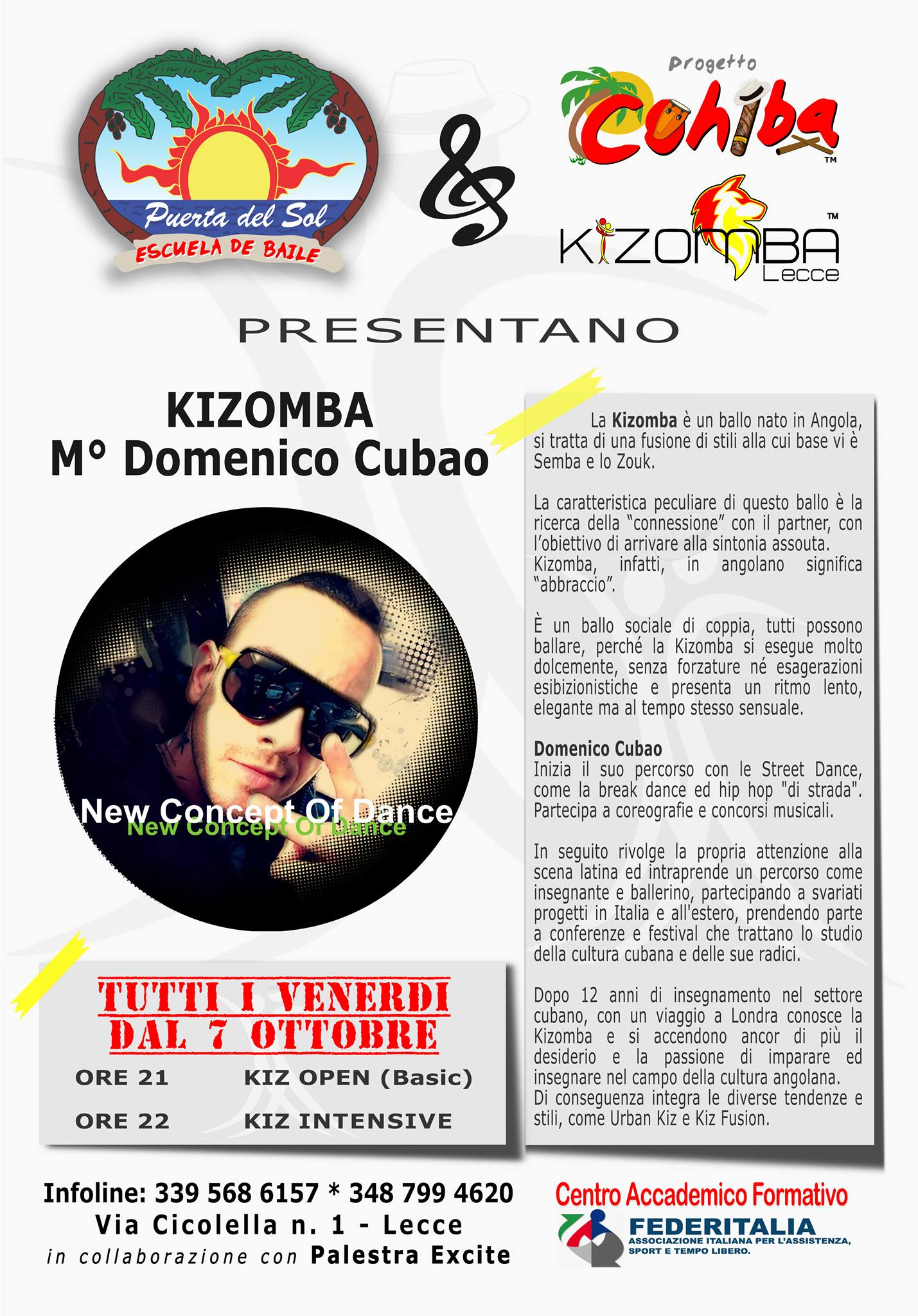 NUOVI CORSI Kizomba 2016