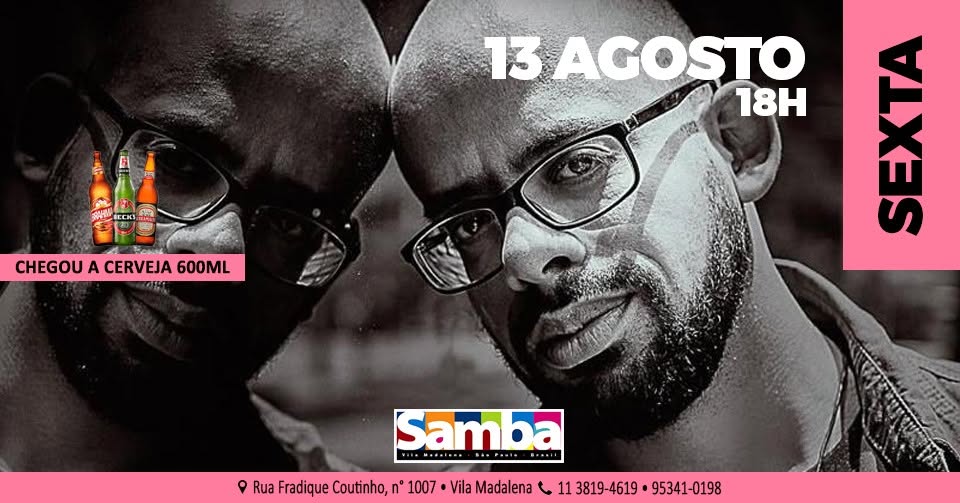 Happy Hour com Rodrigo Nogueira e Banda Bar Samba