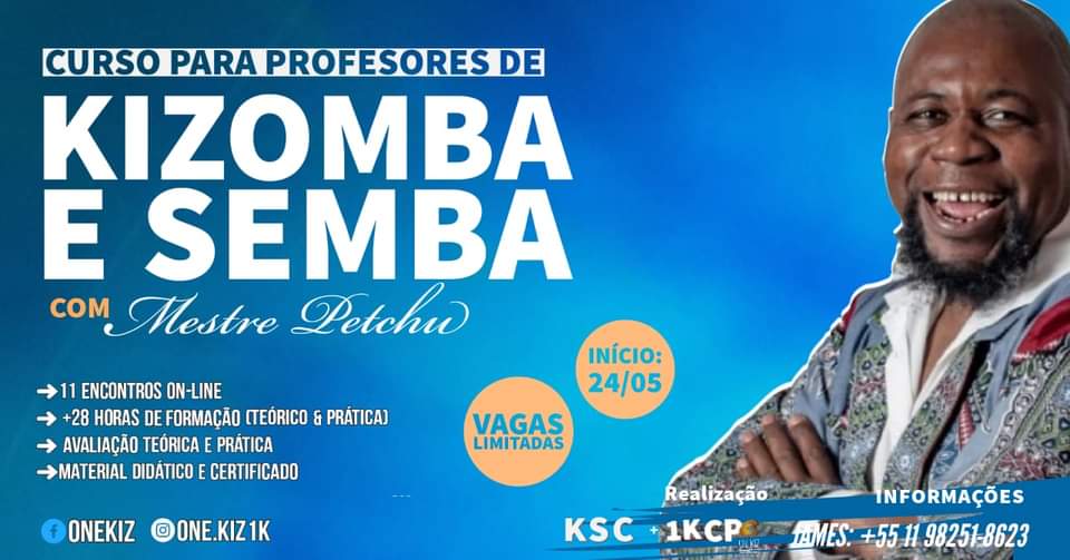 Curso Para Professores de Kizomba & Semba (com Mestre Petchu)