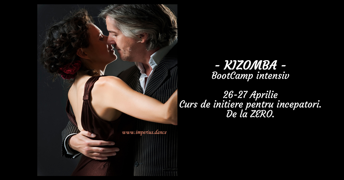 Kizomba curs initiere. Bootcamp intensiv. De la zero.