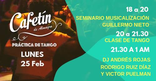 Seminario Musicalización, Clase De Tango y Práctica De Tango