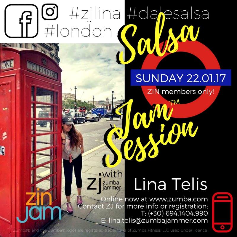 Salsa ZIN Jam™Session + Masterclass with ZJ™ Lina Telis