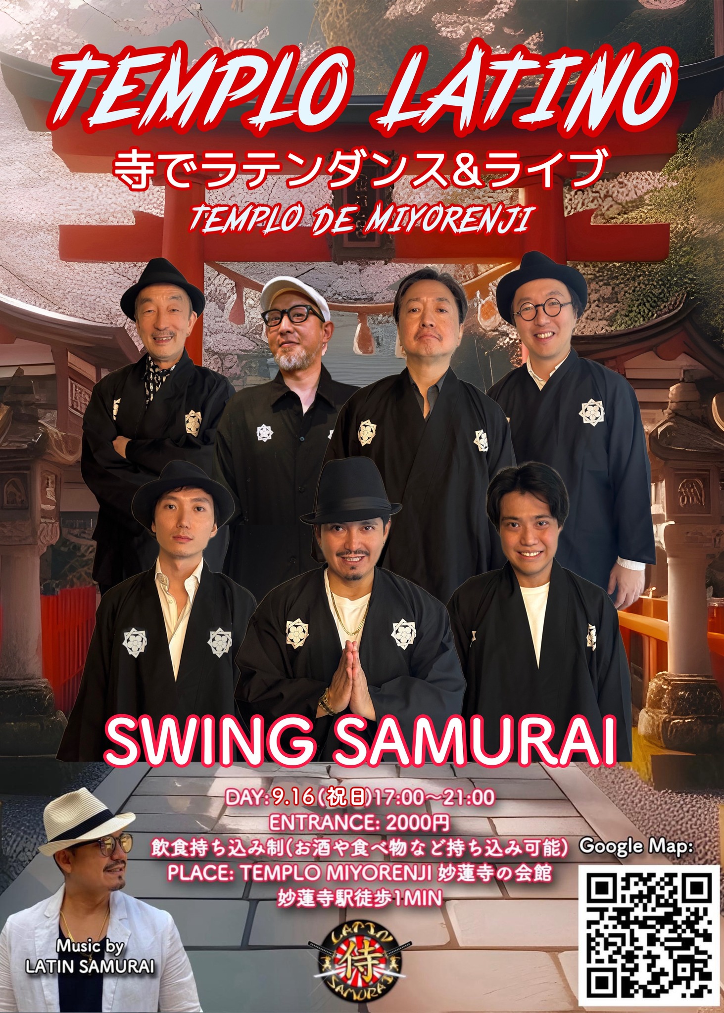 Templo Latino Swing Samurai Live