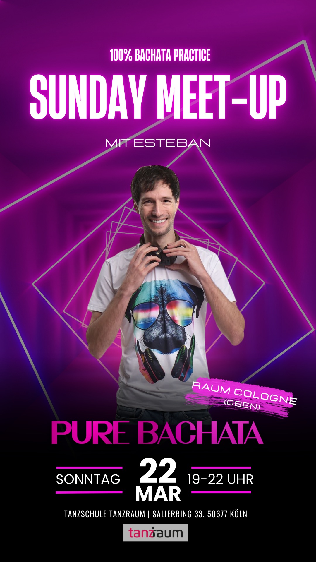 Pure Bachata Sunday Meet Up (Oberer Raum)