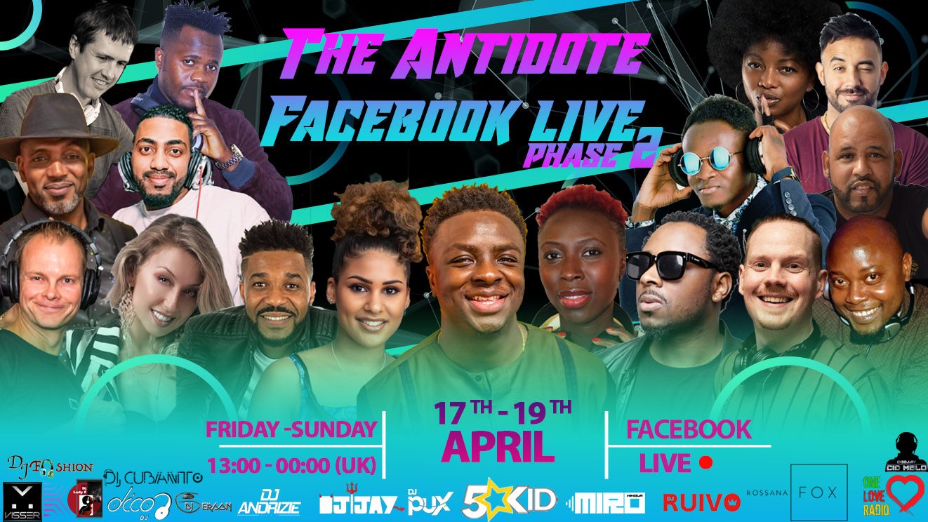 The Antidote Facebook Live Phase 2 (UK Dj)
