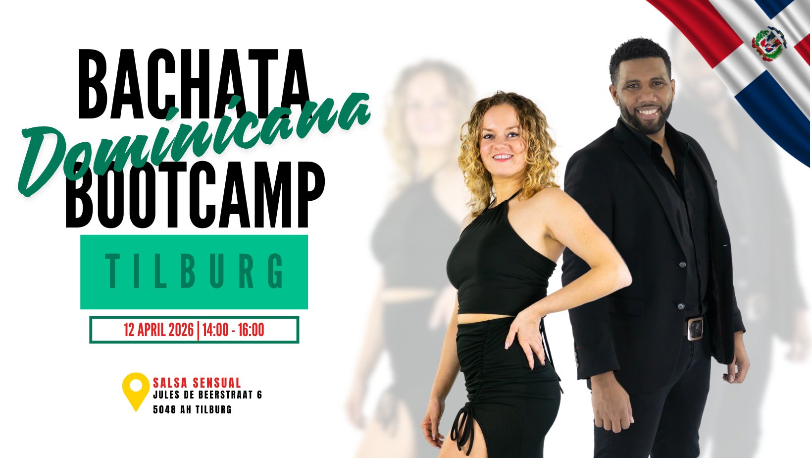 Bachata Dominicana Bootcamp met Iris & Geno Tilburg