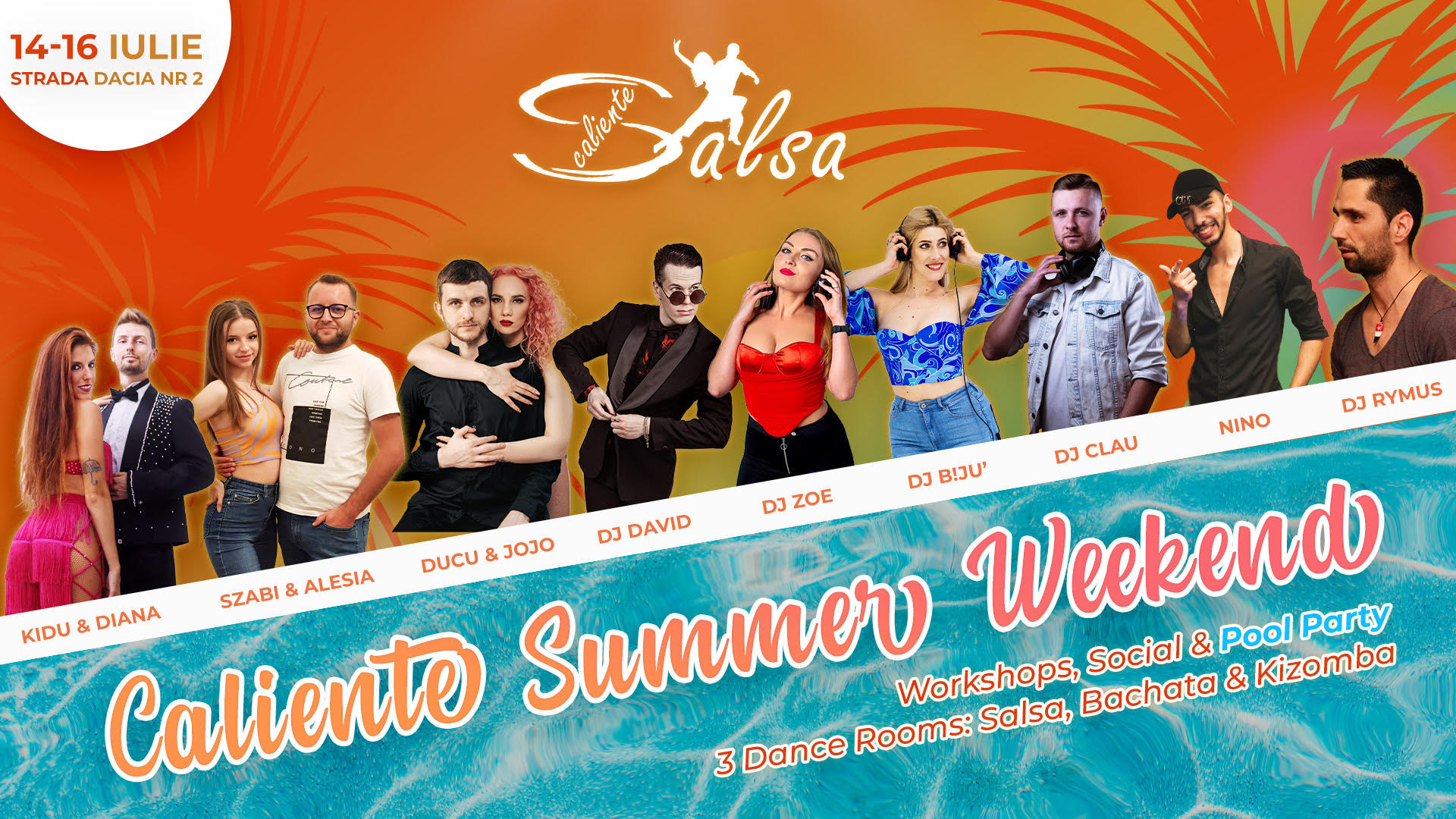🔥Caliente Summer Weekend & POOL PARTY🏊♀️