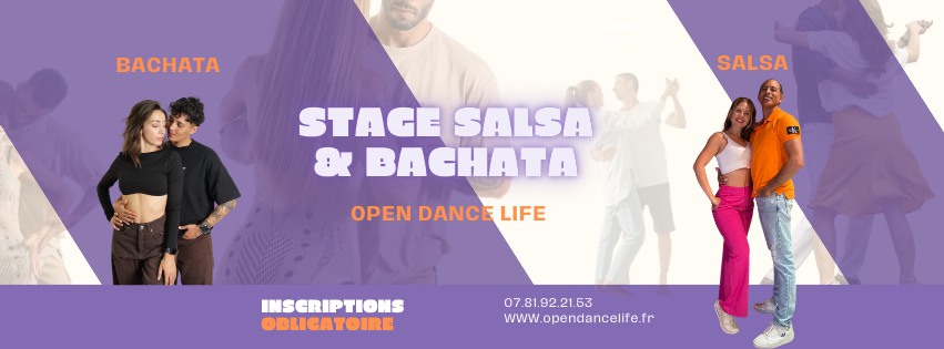 🌴🥥 Stage Bachata & Salsa 🌶☀️ Peynier - Open Dance Life & Cya