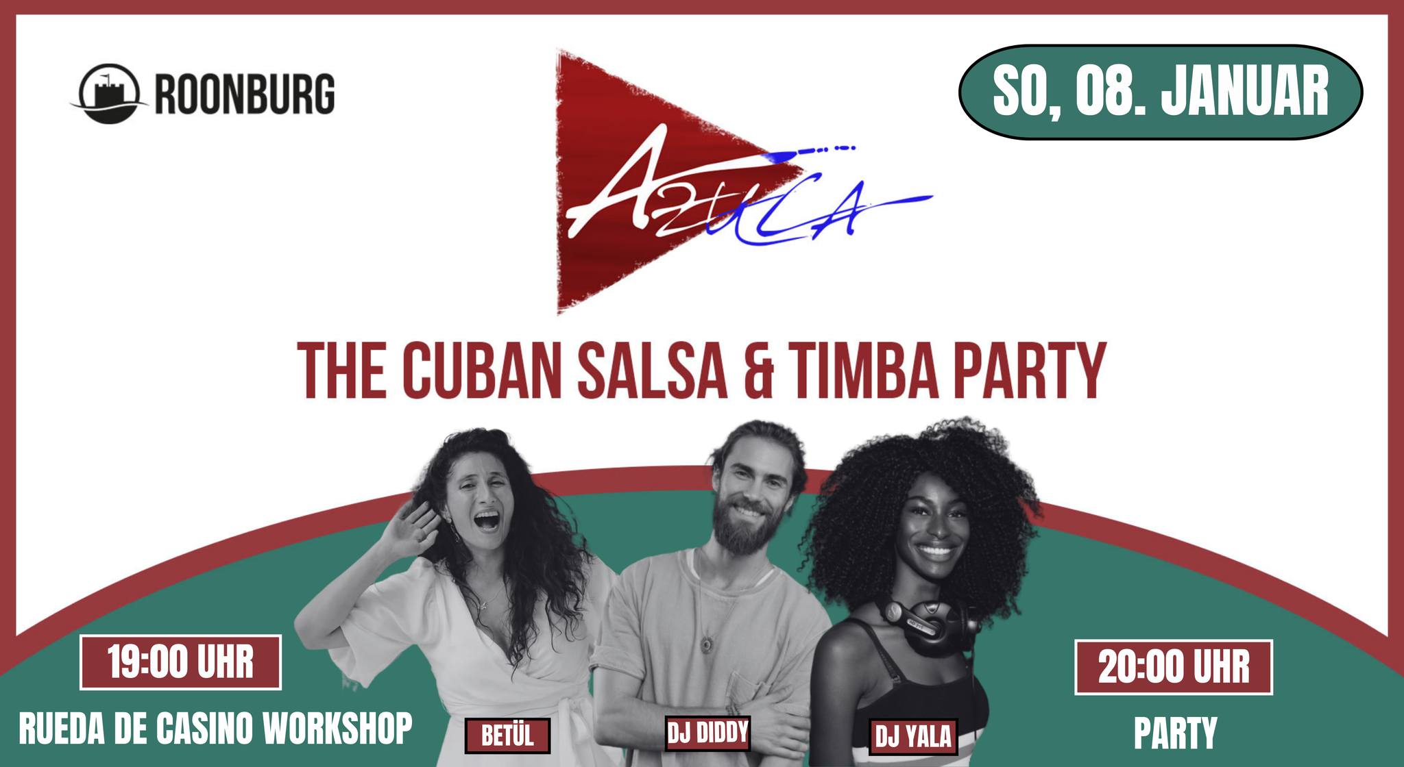 AZUCA Domingo The Cuban Salsa & Timba Party Cologne