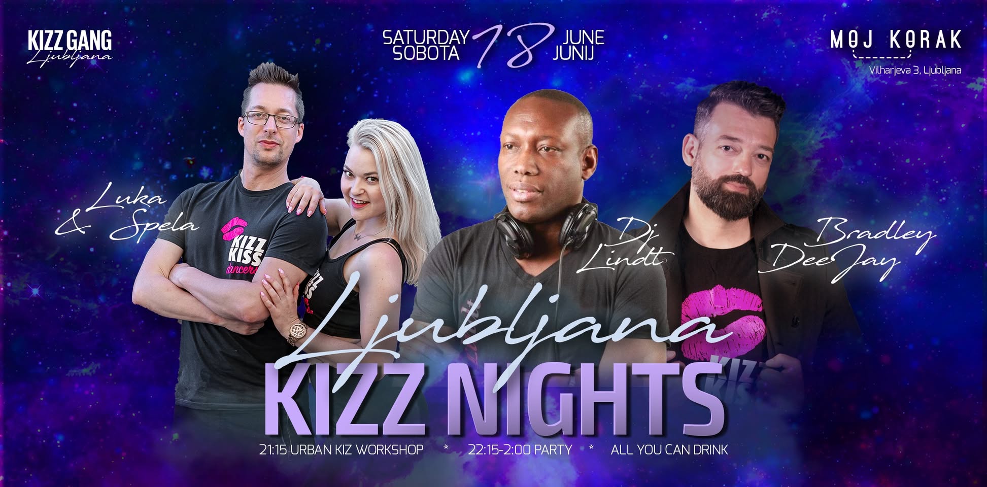 Ljubljana KIZZ Nights WELCOME SUMMER edition