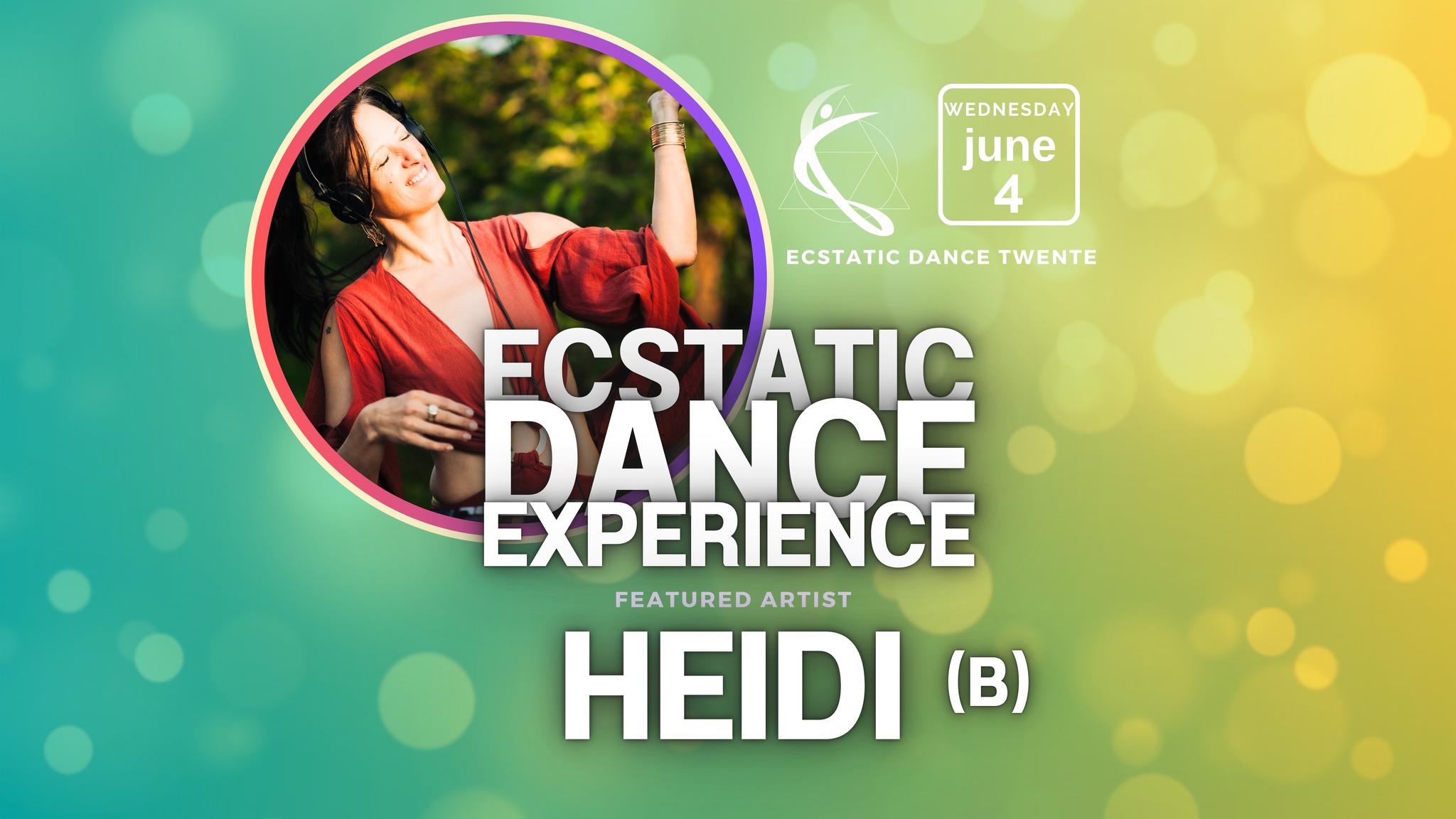 DJ HEIDI Voice Liberation in motion Daniëlla Wolters Ecstatic Dance Twente✨ WEDNESDAY