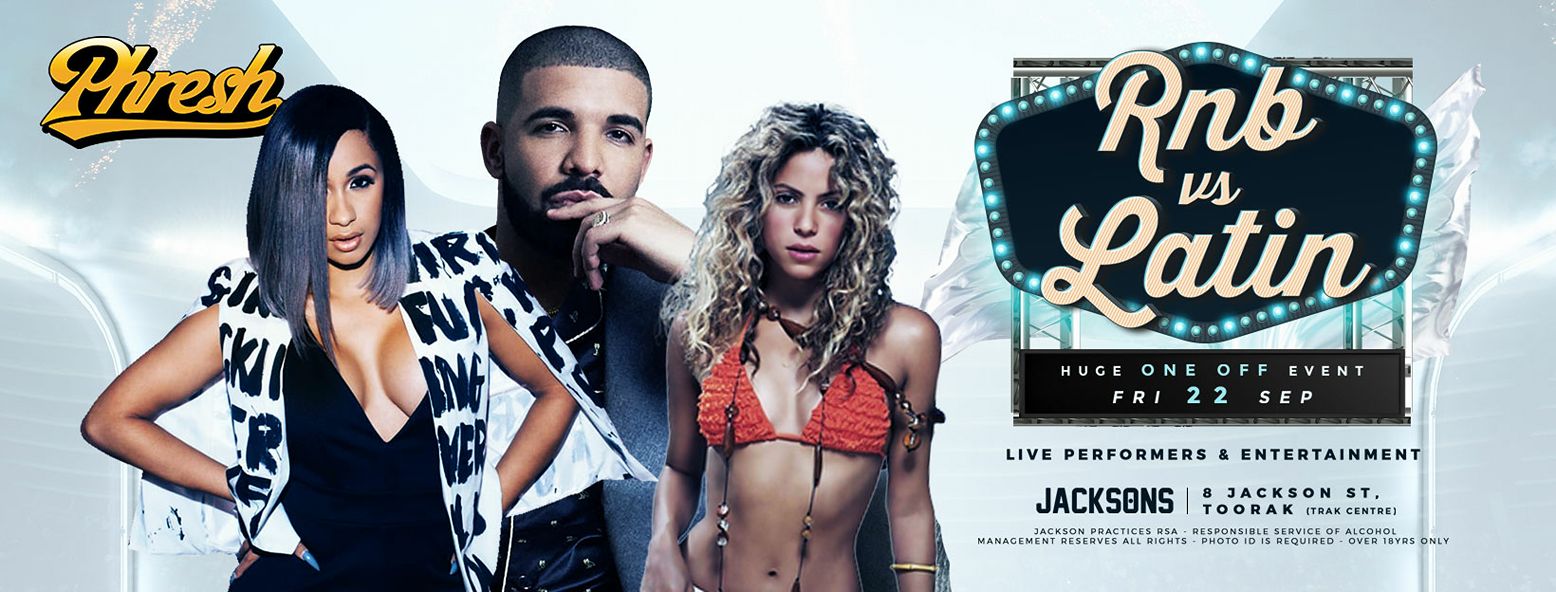 Phresh Fiesta R&B Vs Latin,Sept 22nd