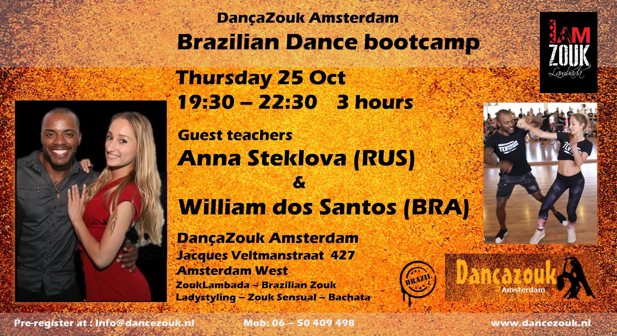 25 10 Anna Steklova & William dos Santos in Amsterdam!