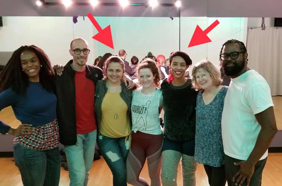 Intermediate Salsa Lessons with Amanda and Julia
