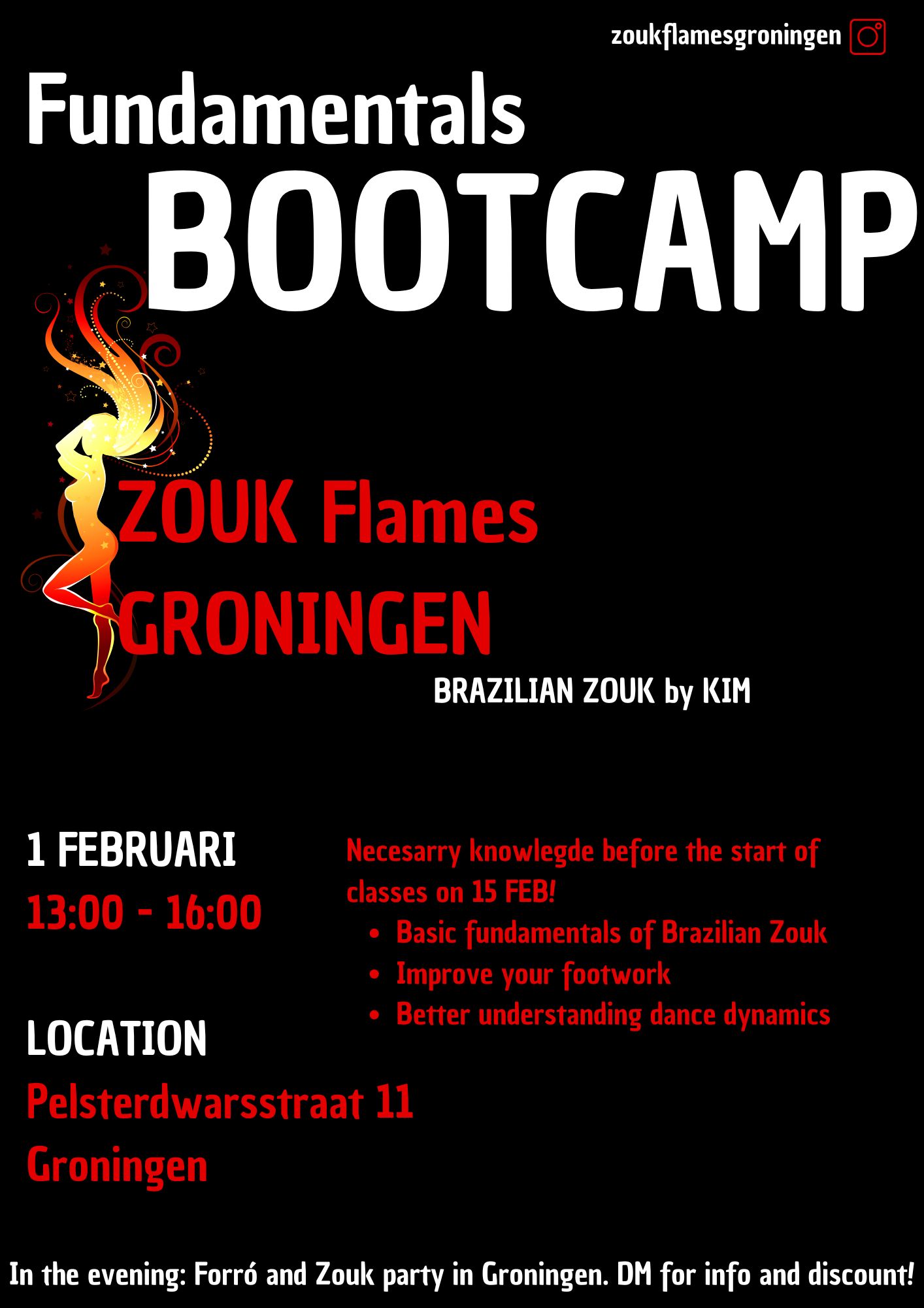 Fundamentals Bootcamp ZOUK Flames