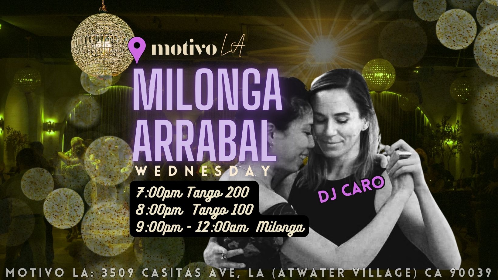 Milonga Arrabal w DJ Caro