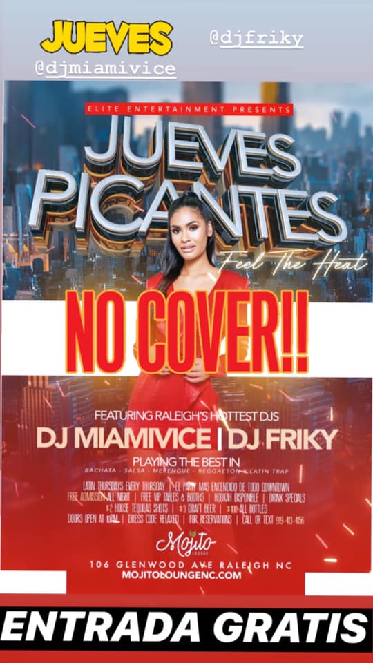 LATรN THURSDAY DJ MIAMI - DJ FRIKY NO COVER