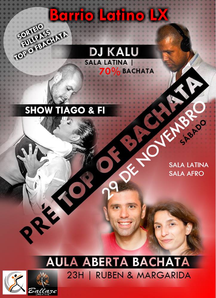 PRÉ - TOP OF BACHATA - LISBOA