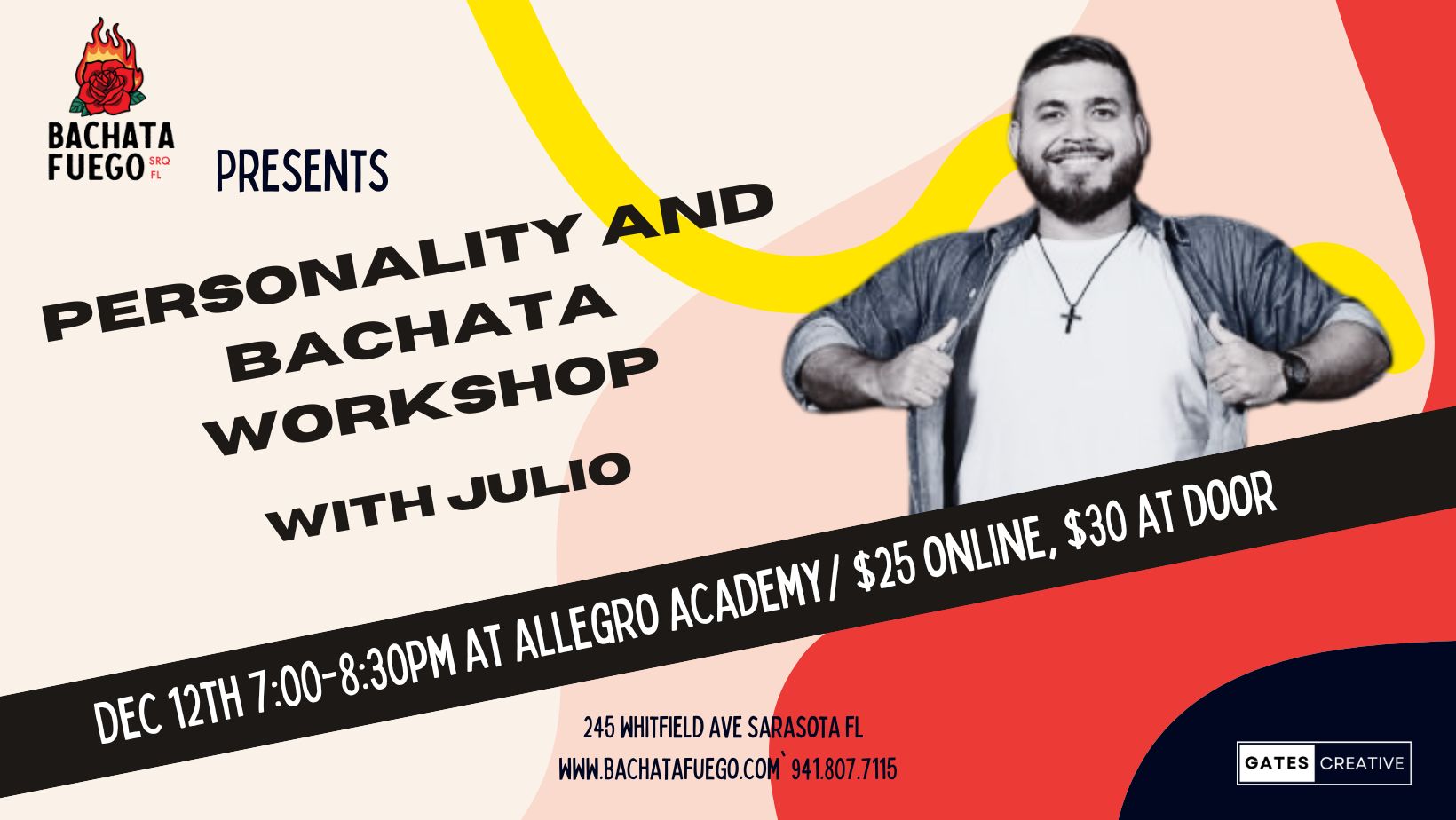 Personality and Bachata Workshop with Julio