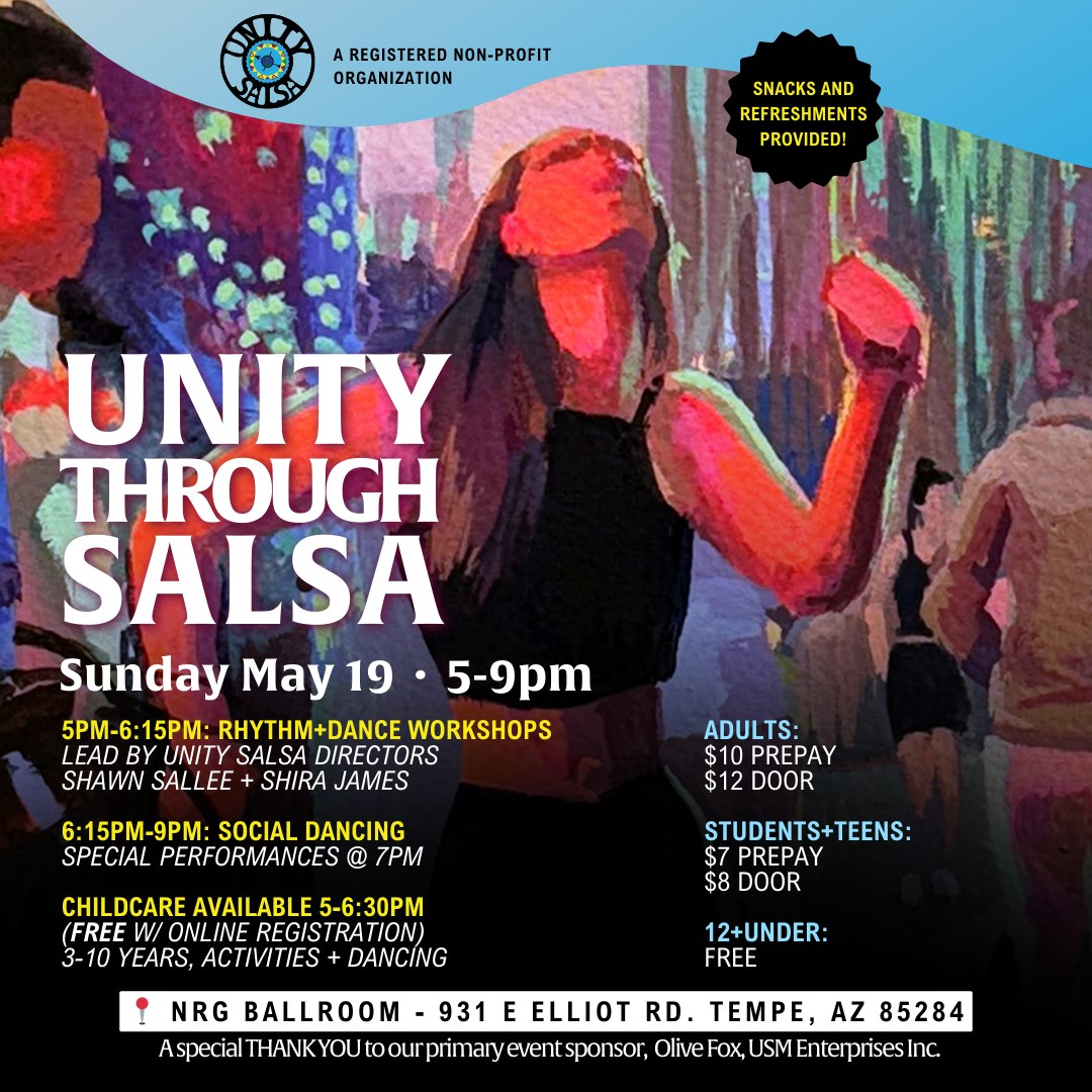 Unity Through Salsa @ NRG Ballroom