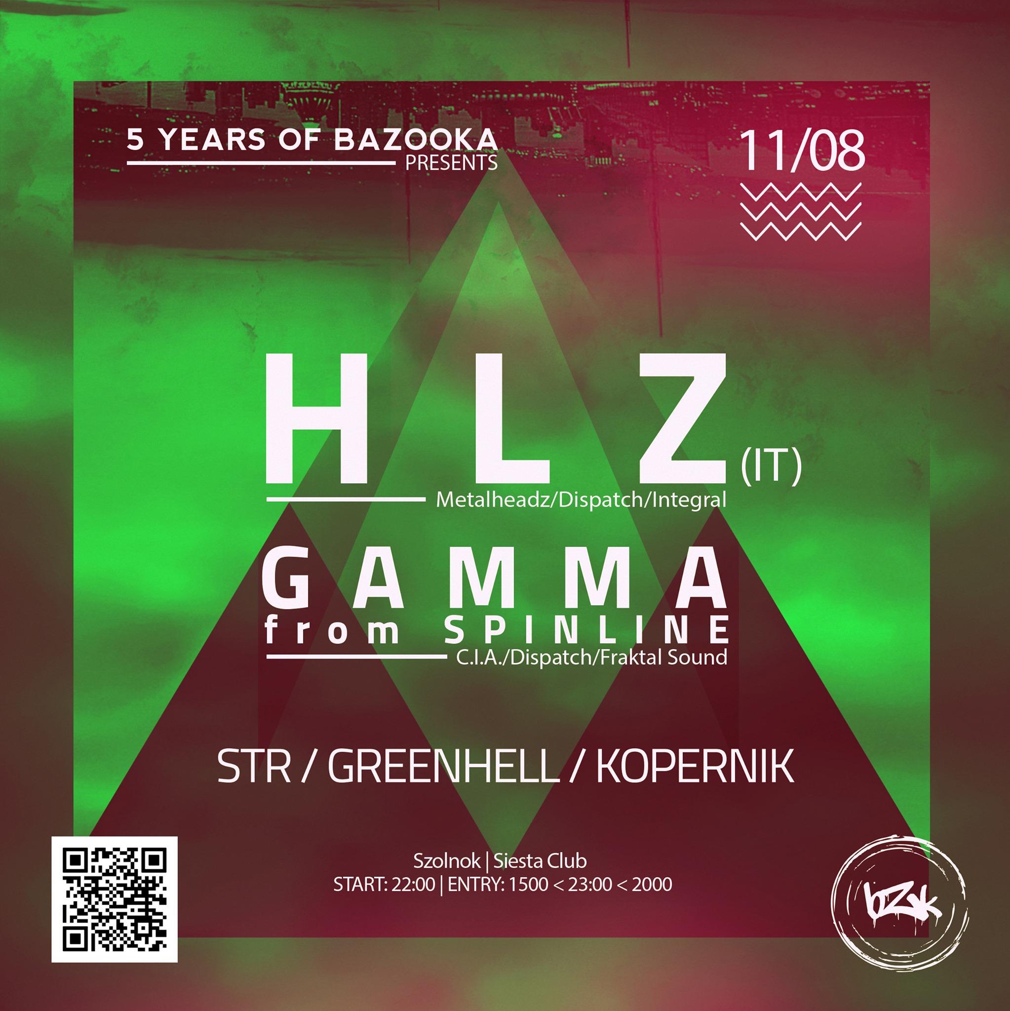 5 years of baZOOka w HLZ (IT) + Gamma