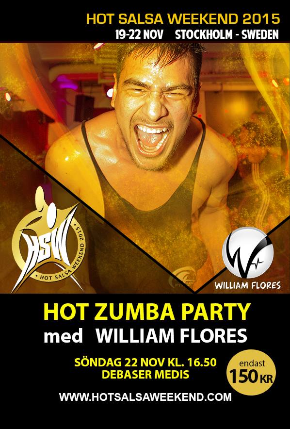 ZUMBA PARTY WITH WILLIAM FLORES