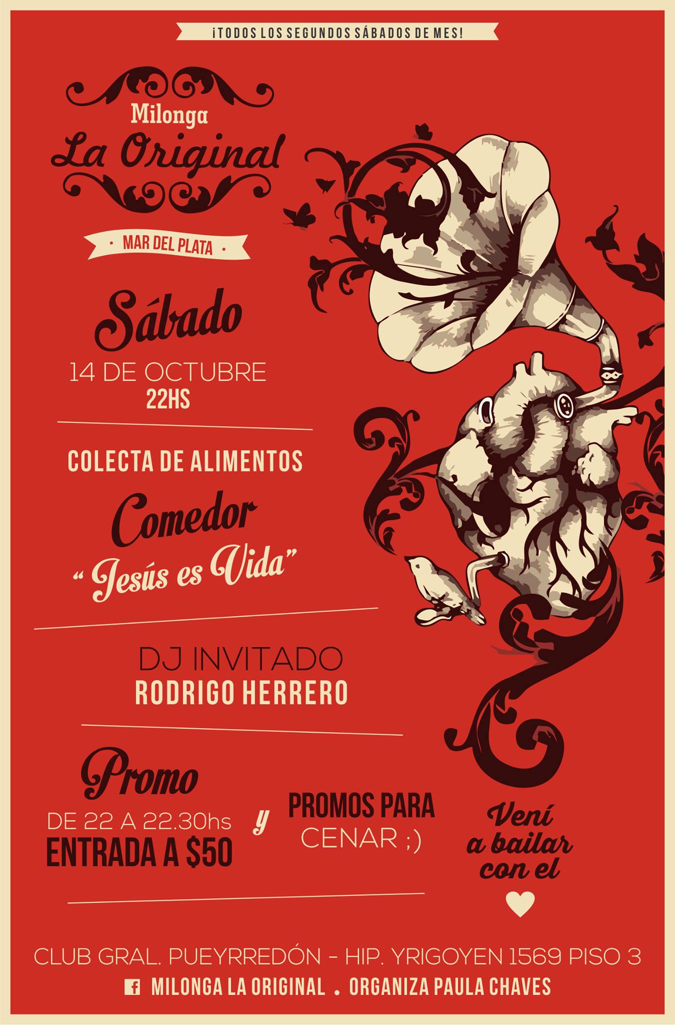 ¡Milonga La Original Octubre!