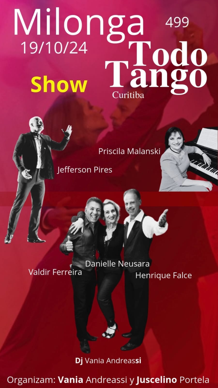 Show com Valdir Ferreira, Daniella Neusara, Henrique Falce, Jefferson Pires e Priscila Malanski