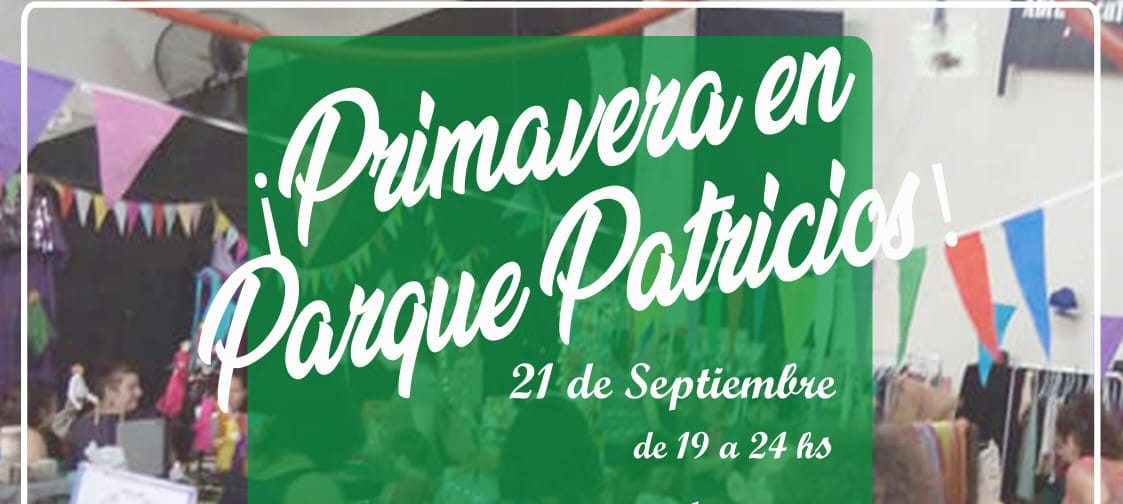 Primavera en Parque Patricios!