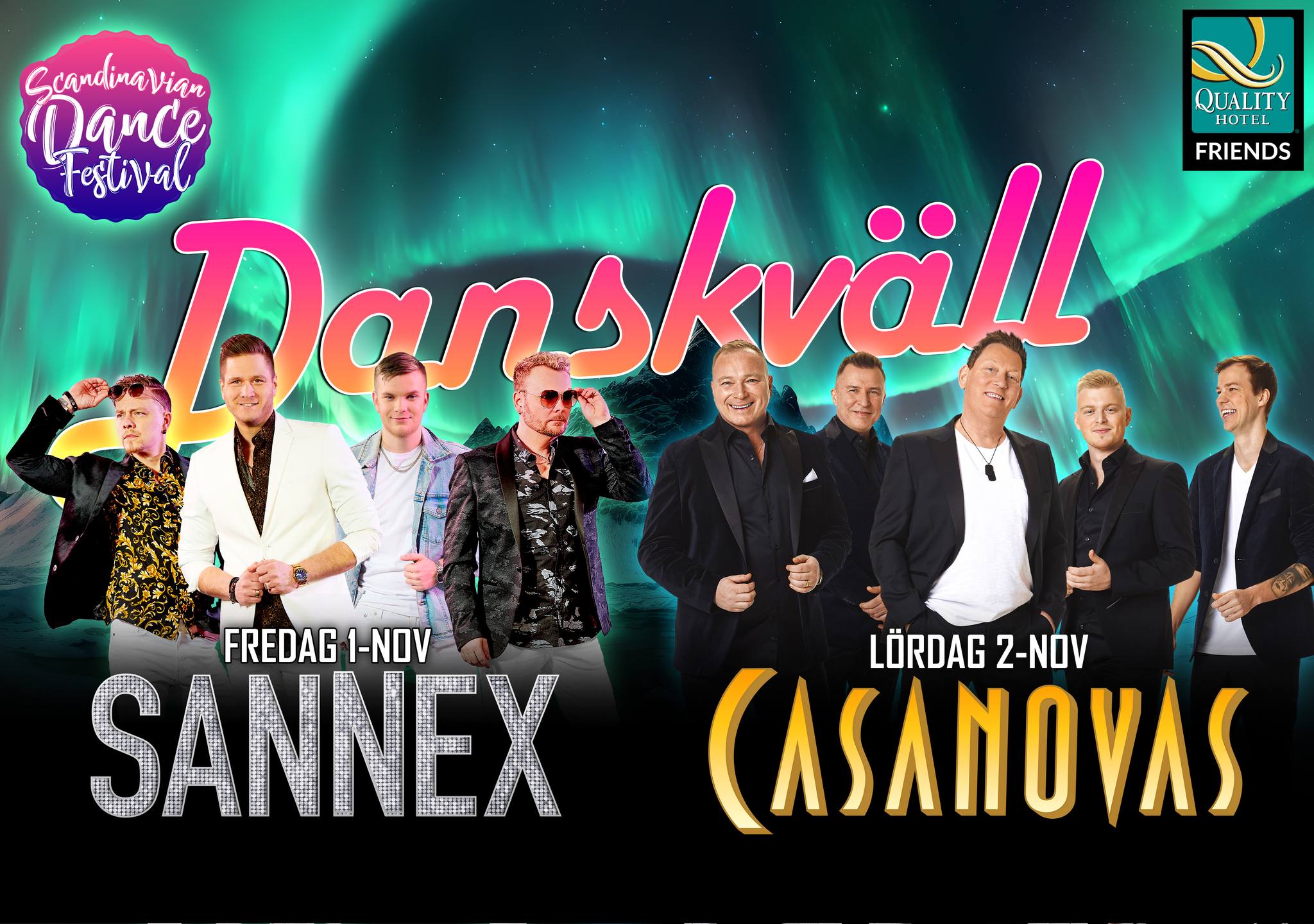 Sannex & Casanovas danskvällar