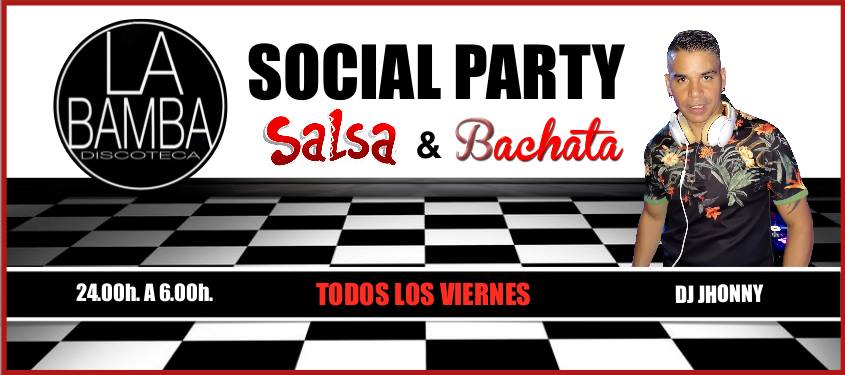 Fiesta Salsa Vs Bachata, Viernes 24 Agosto