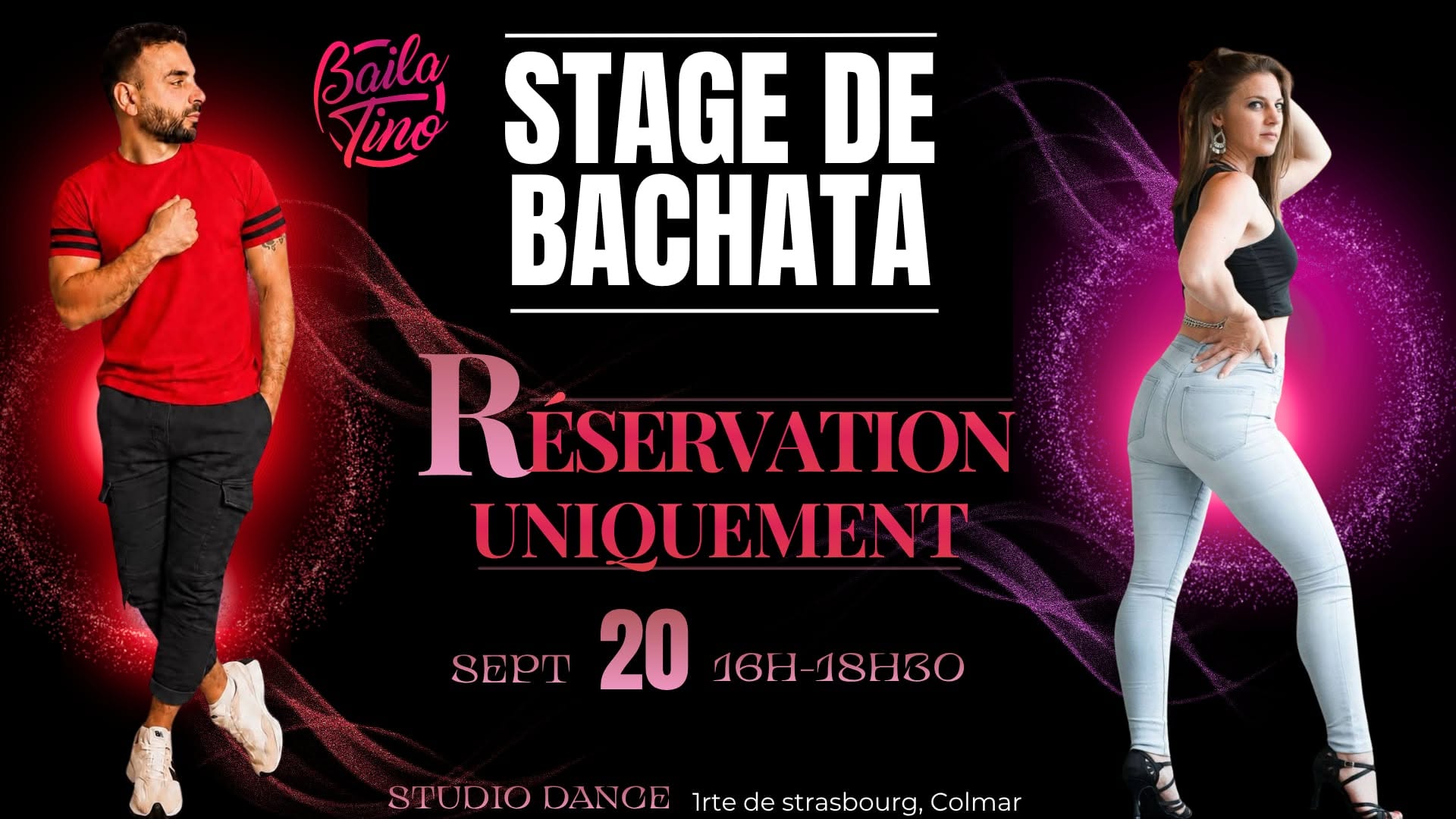 Stage de BACHATA sur réservation - Studio Danse