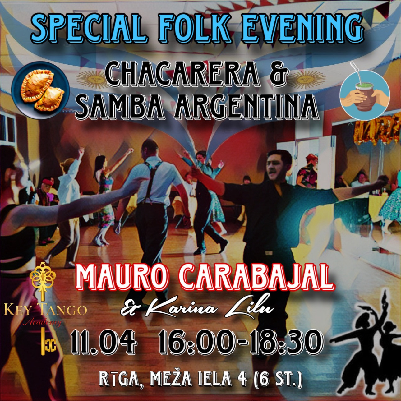 🇦🇷Agrentine Folklore Evening🌞 - Chacarera & Samba