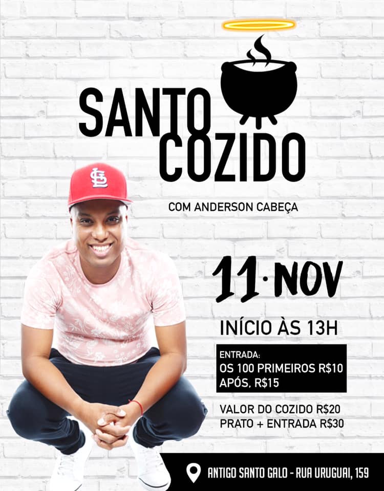 Santo Cozido - 11 de Novembro COM Anderson Cabeça ~