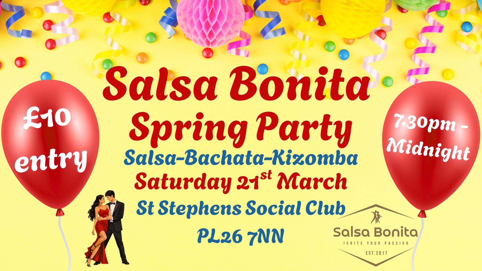 Salsa Bonita Spring SBK Party 🌺
