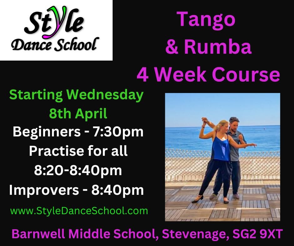 Ballroom Tango & Rumba - 4 Week Course