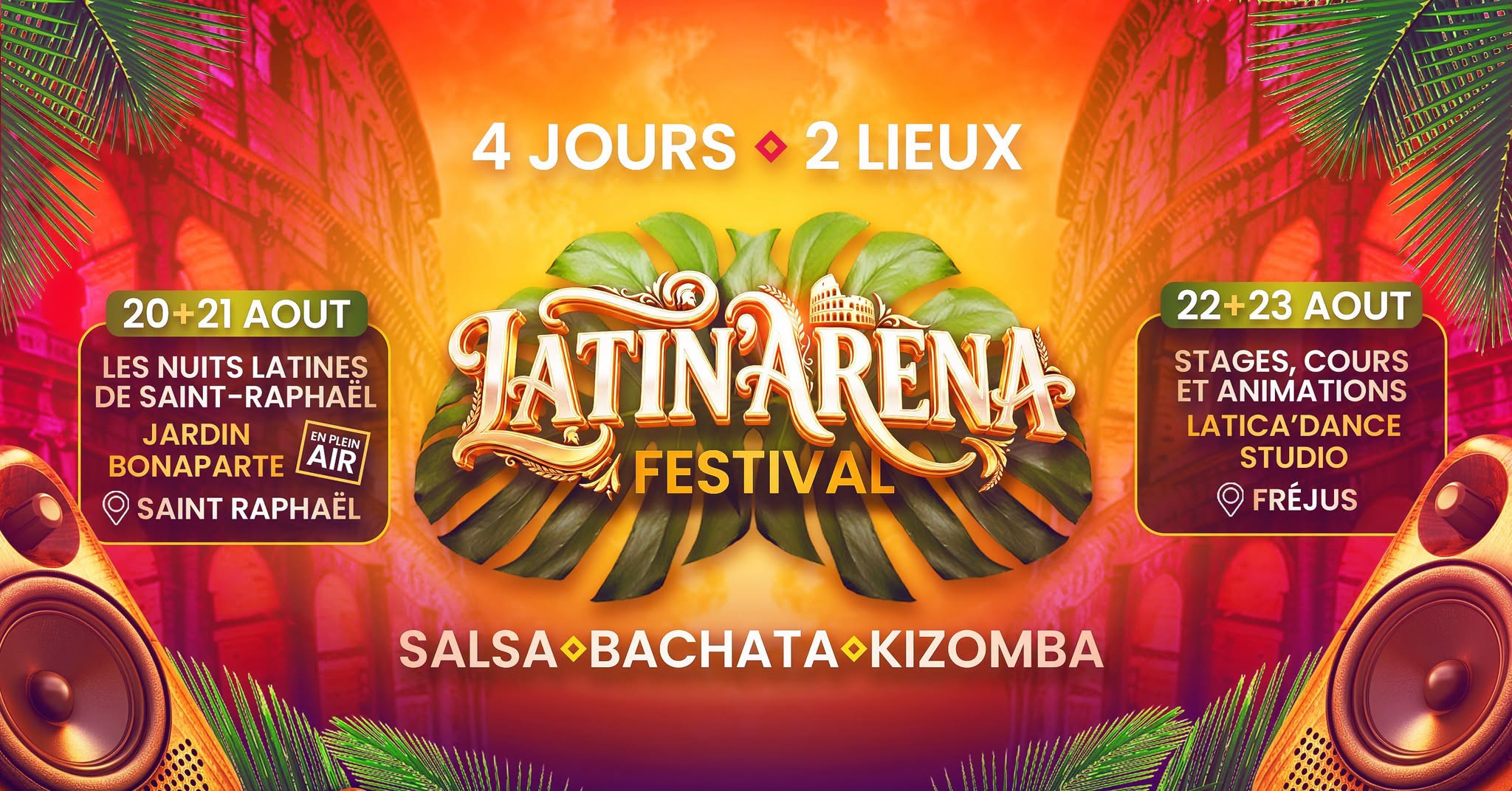 Latin'Arena Festival SBK 1ere édition à Fréjus Saint-Raphaël