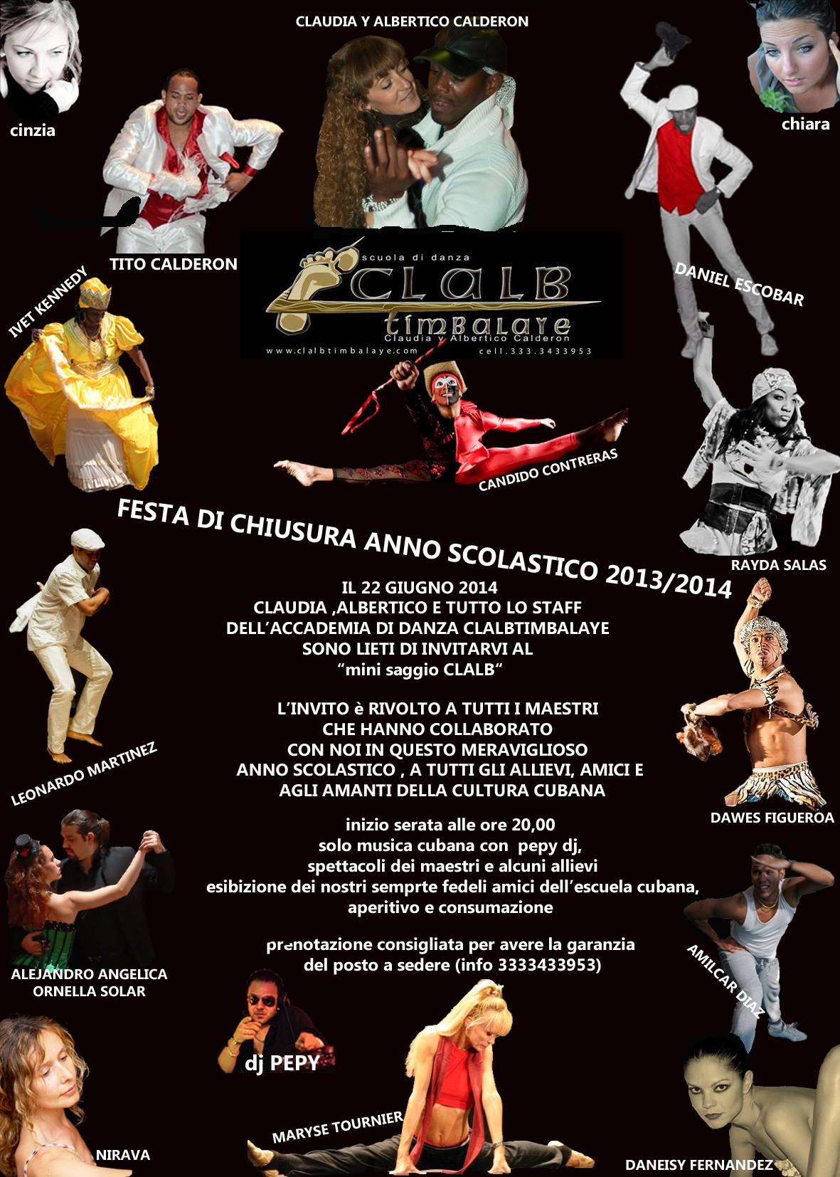 FESTA DI CHIUSURA ANNO SCOLASTICO CLALBTIMBALAYE