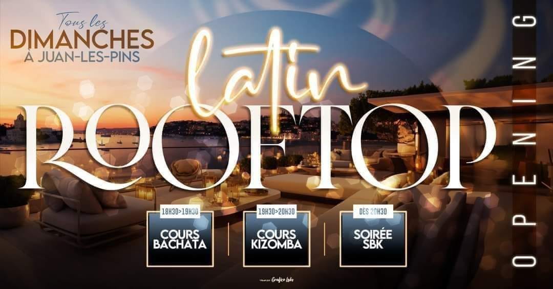 ROOFTOP LATIN PARTY Juan les pins